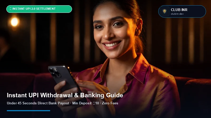 Club INR Instant UPI Withdrawal & ₹50 INR Deposit Tutorial
